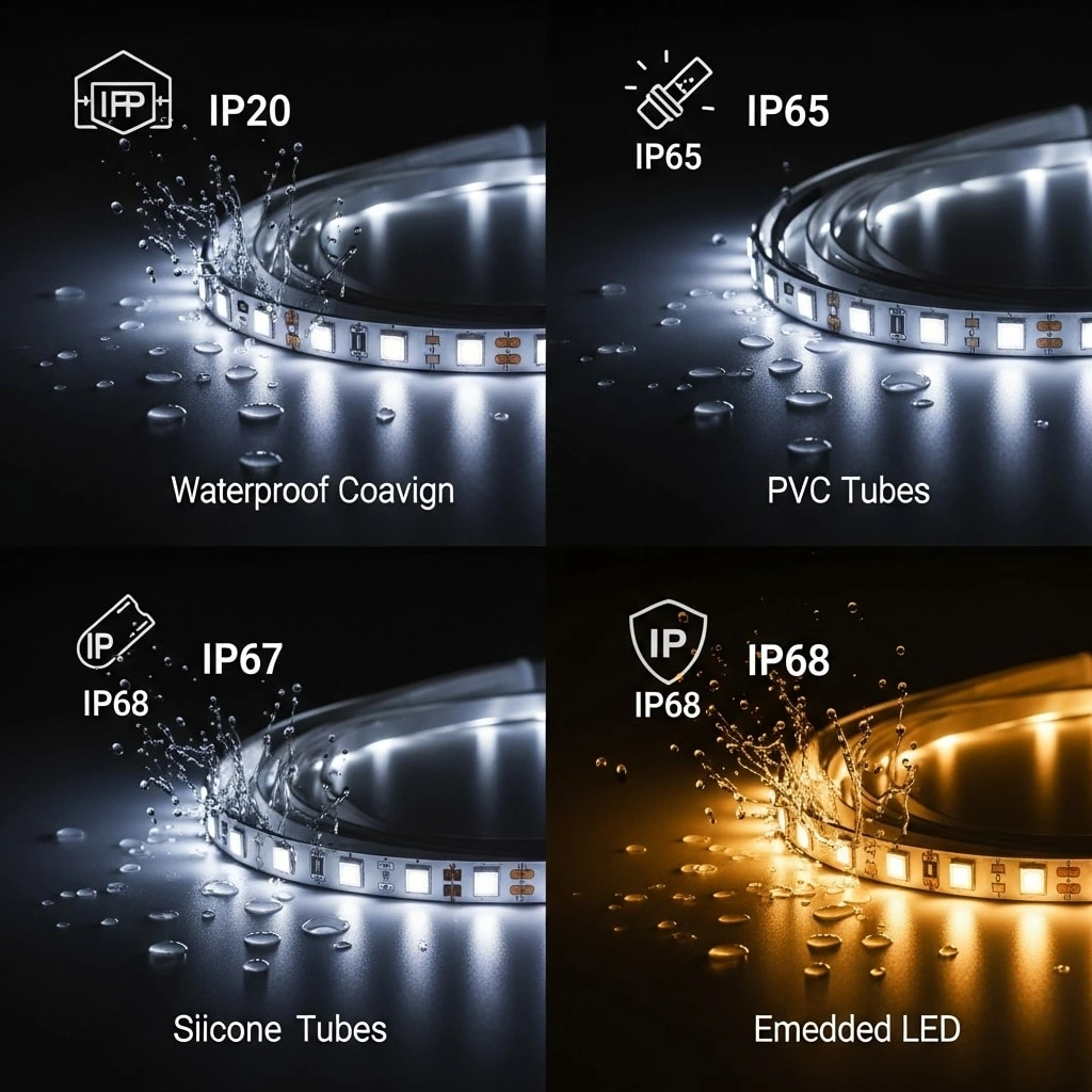 آیا ریسه شلنگی ضد آب یا اصطلاحا IP است؟