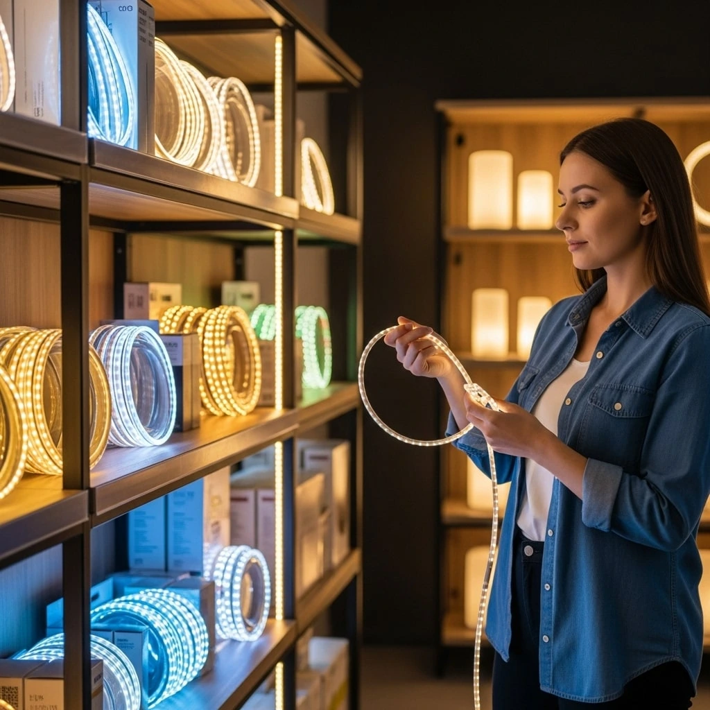 راهنمای خرید ریسه شلنگی LED